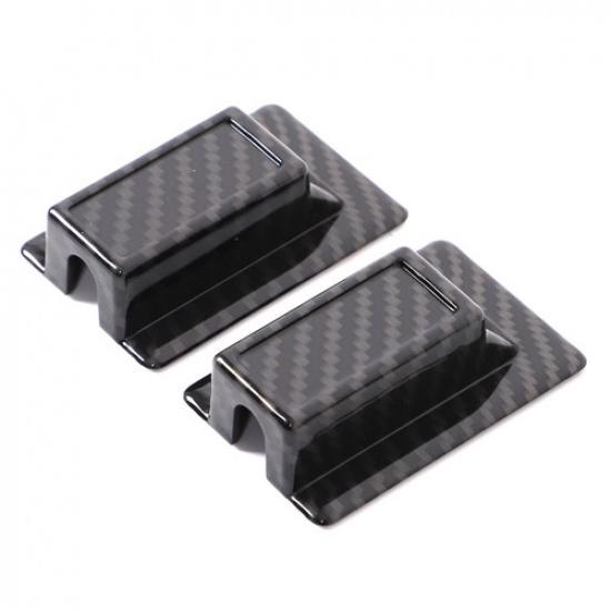 Pokrywa przewodu podgrzewania tylnej szyby z włókna węglowego ABS do Ford Ranger T9 +