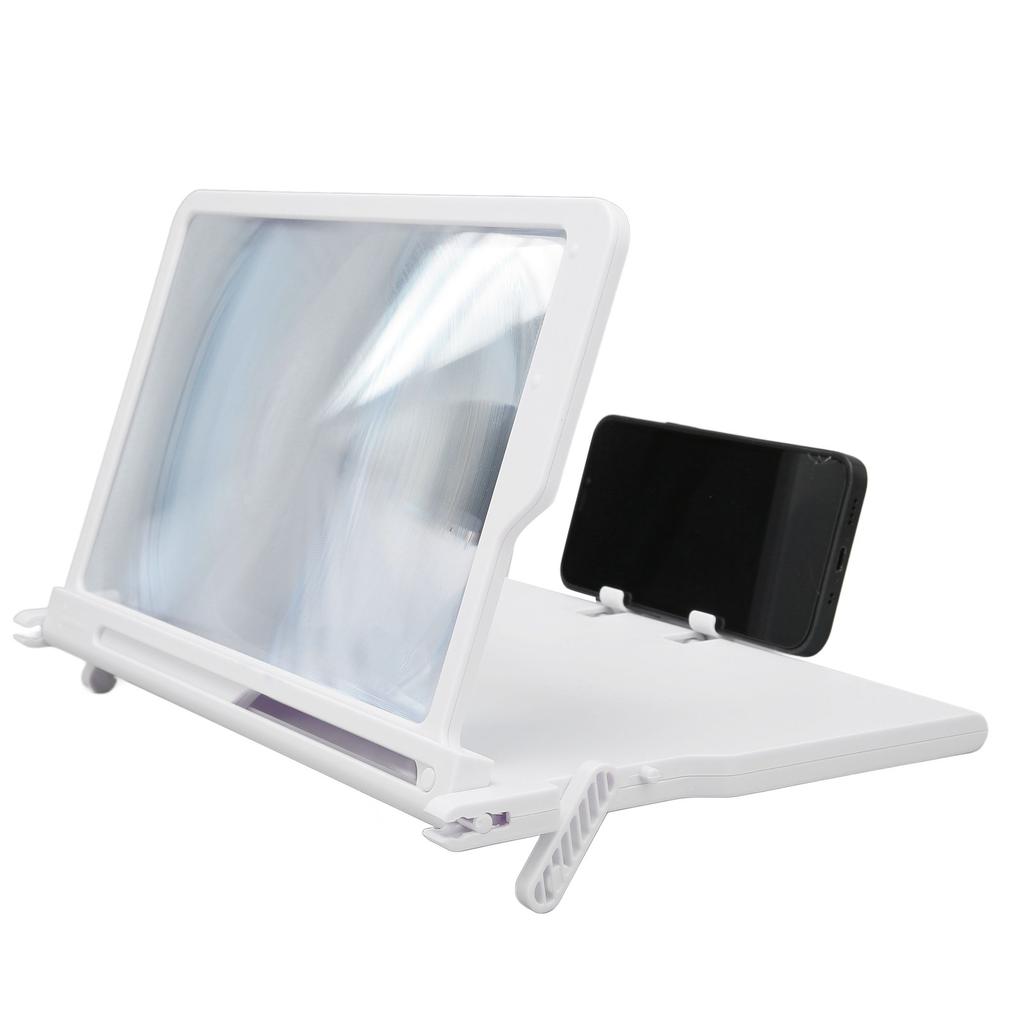 3D HD Mobile Phone Screen Magnifier 12.5 Inch Pull Out Phone Screen Enlarger for Movies Video Games