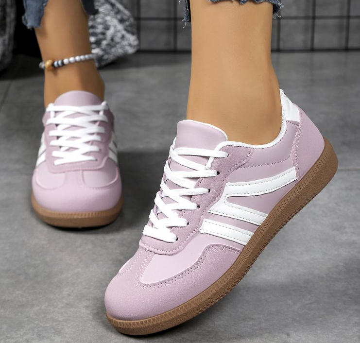 

Жіночі Кросівки Розкішні Лофери на Плоскій Підошві Зручні Сліпони М які Жіночі Кросівки Легке Взуття для Вулиці Ходьба Zapatillas Mujer 36 рожевий