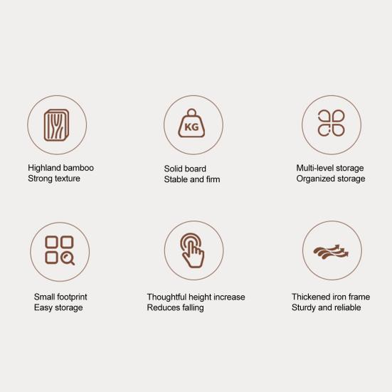 2-stufiger Schmuckständer Holz Schmuckorganizer mit 2 Ablagen Retro Etagere Schmuckhalter für Halsketten Armbänder Ohrringe Schlüssel Uhren