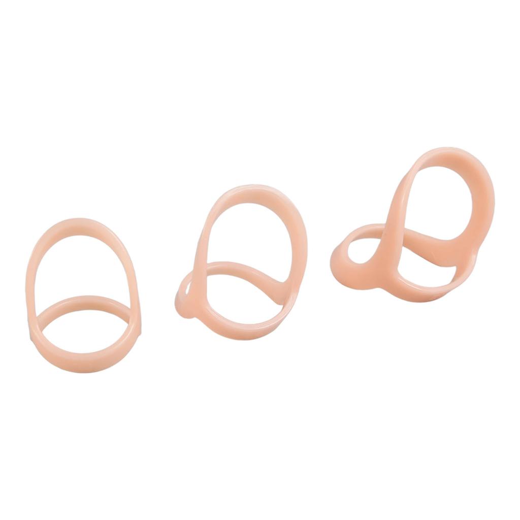 3Pcs Finger Splint Lightweight Plastic Support Protection for Finger Disorders 10 11 12