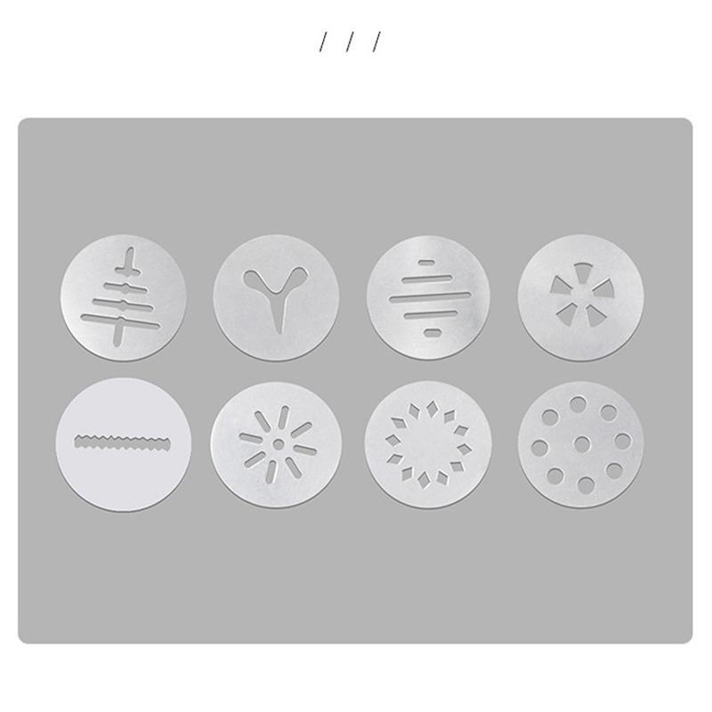 Stainless Steel Cake Cream Decoration Gun Set Biscuit Making Machine Nozzle Mold Kitchen Baking Tool
