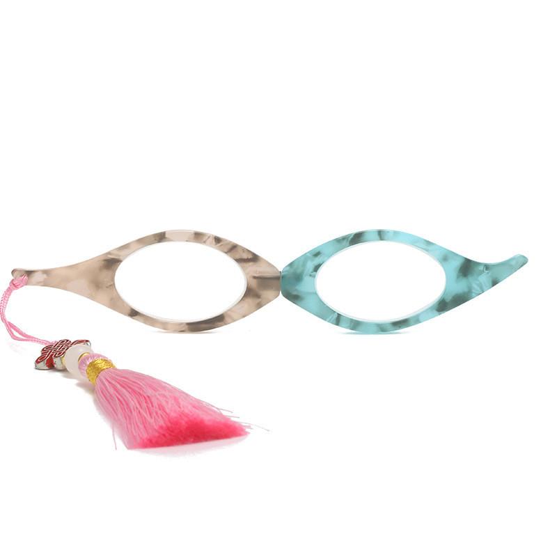 

Лупа на шею, Акриловая линза высокой четкости, Ручные очки для чтения газет для пожилых людей, Многоцветная комбинация 400