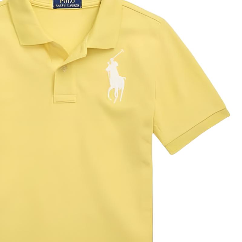 Polo Ralph Lauren Polo Shirt Cotton Short Sleeve Breathable Kids Kids tops 323703635-111