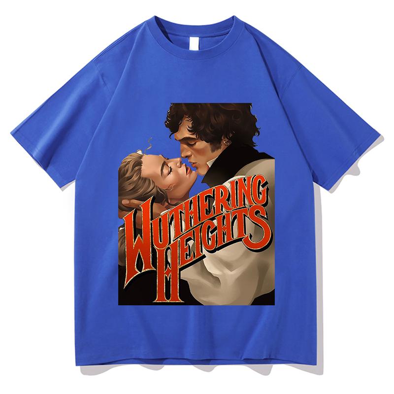 Wuthering Heights Album Graphic Tshirts Unisex 2026 Summer New 100%Cotton O-neck Hip-hop Y2K Style Short Sleeve Unisex's Shirt Tops