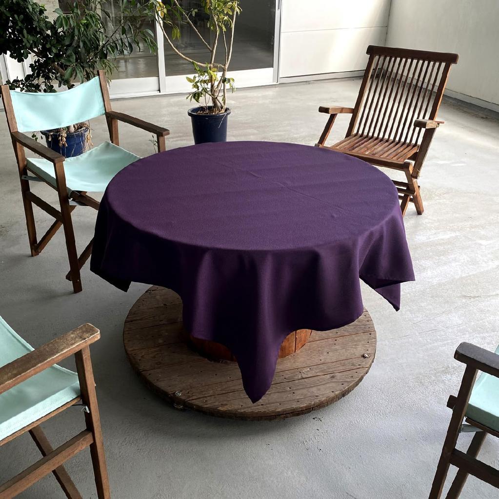 Large Furoshiki 140cm Furoshiki Polyester Furoshiki 140c Large Extra Large Plain Ichikoshi Versatile Big Size Extra Large Gift Gift Year-end (Purple)