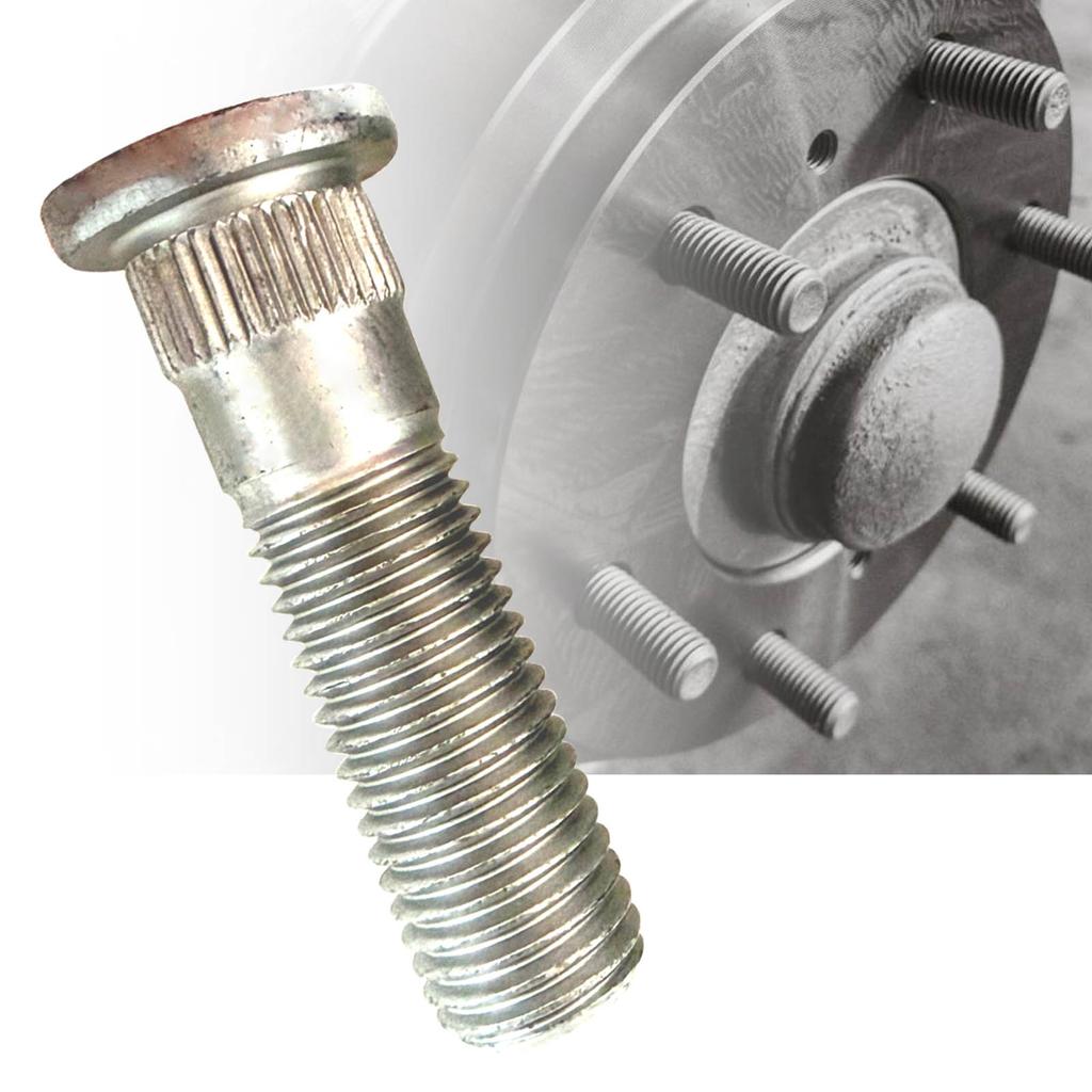 2PCS Car Accessories Front Wheel Studs M12X1.5MM 49MM Replacement W700678S442 Compatible For Ford Escort Fiesta Focus Mondeo Ka Transit