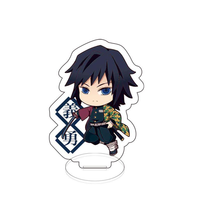 Acrylic Standee Demon Slayer Kamado Tanjiro Agatsuma Zenitsu Cartoon Anime Small Stand Acrylic Figure Anime Merchandise