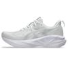 Asics NOVABLAST 5 Running Shoes 1011B974 Size 100 Cm 2E Men's (White/Piedmont Gray) 27.0