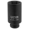 JCB 1/2" Cr-Mo Deep Impact Socket 6-Point 31mm Socket Wrench