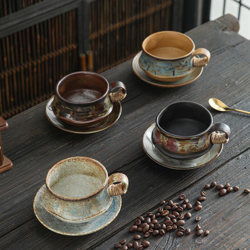 OLOEY Hand-Pinch Ceramic Mug Set - Athens Series