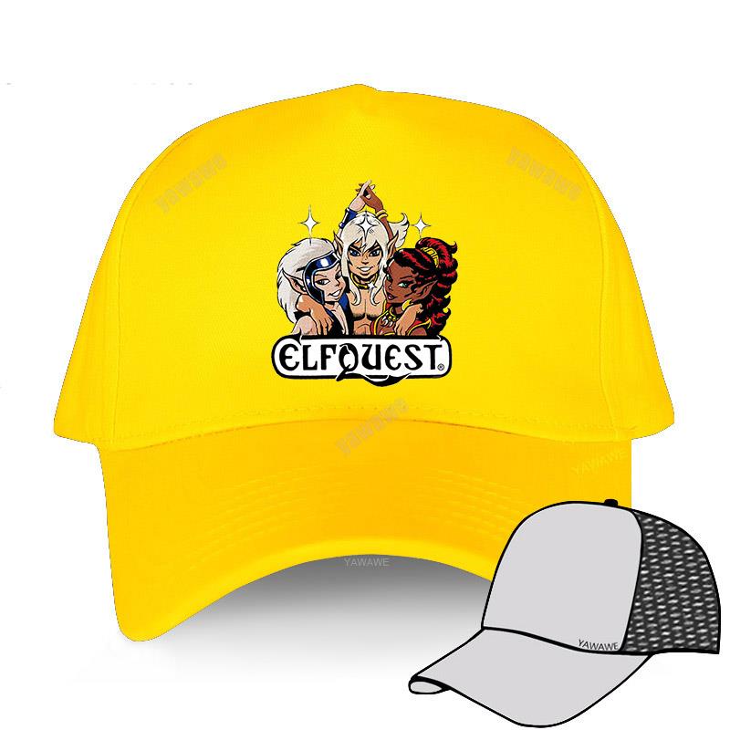 

Хлопковая шляпа для женщин, бейсболки последнего дизайна, простой стиль, Elfquest, ретро-трио, летние шапки для подростков, мужские кепки в стиле Харадзюку в стиле хип-хоп Adjustable