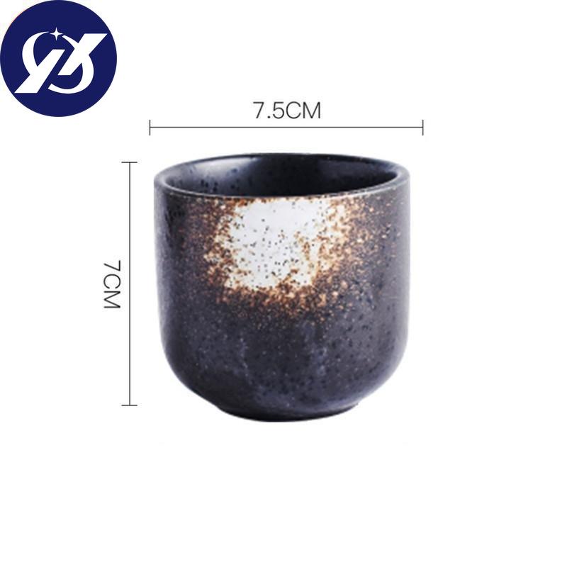Ceramic Small Tea Cup Porcelain Hotel Restaurant Coffee Cup Simple Office Water Cup Drinkware