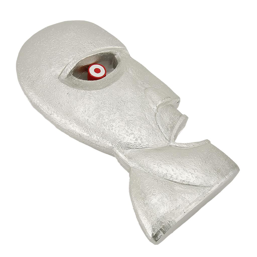 Abstraktní figurka obličeje Hladké linie Ručně malovaná figurka umění obličeje Sběratelská socha hlavy pro