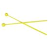 2PCS Drumsticks Plastic Exercise Drum Sticks Percussion Instrument Parts for Training and Kids