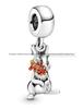 Pan Jia S925 Zodiac Cartoon Pendants: White Copper Beads for DIY Bracelets & Light Luxury Necklaces