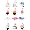 Cute Bear Sushi Series10-12Cm Plush Pendant Keychain Doll Figure Doll Toy
