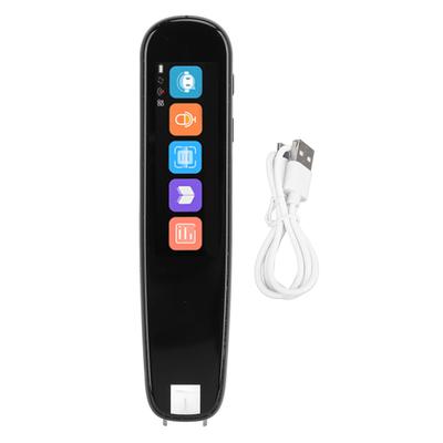 Caneta de Leitura com Scanner Tela de 2,22 Polegadas Caneta de Tradução Offline Online Dicionário Eletrônico Tradutor de Idiomas para Estudantes