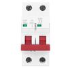 GYM8 C45 Miniature Circuit Breaker 2 Poles 400VAC Bilateral Busbar Wiring Circuit Breaker10A