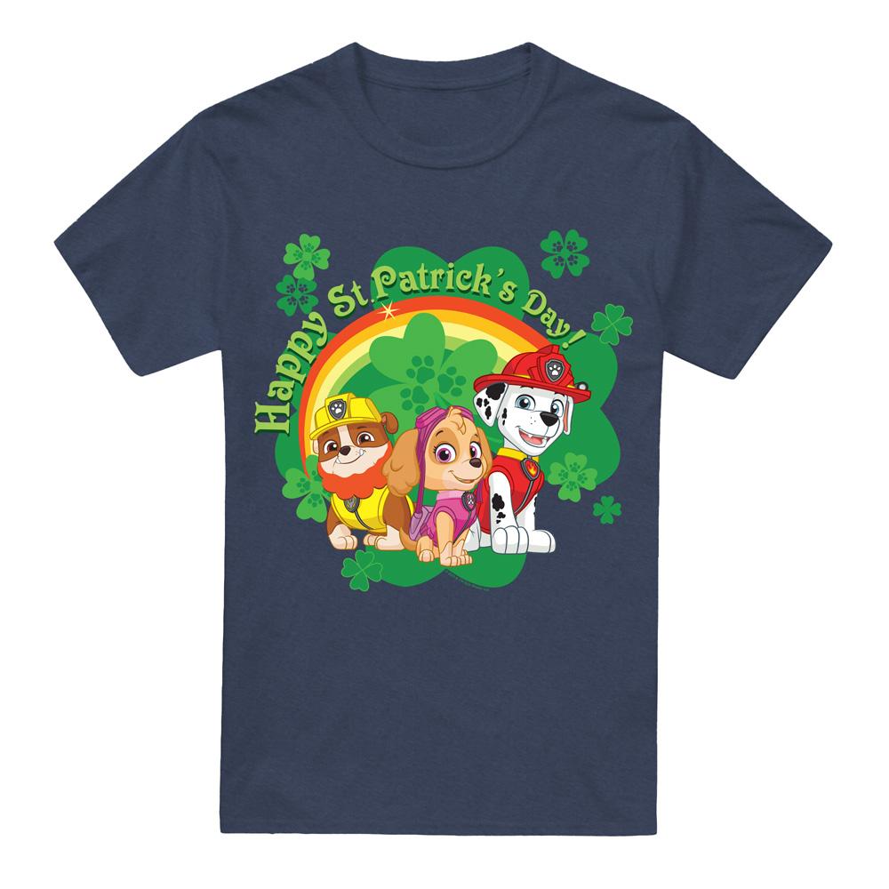 Paw Patrol Unisex Adult Team St Patricks Day T-Shirt