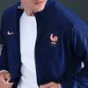 Nike Badge Zip Long Sleeve Loose Jacket Men Jackets Blue FZ9390-492