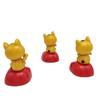Figurine Statue Lucky Cat Model Toys Shaking Head Swing Doll Dancing Lucky Cat Figure Solar Toys