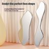Facial Roller Gua Sha Beauty Face Neck Massage Tool Stainless Steel Skin Tightening Face Lifting Beauty Care Massage Roller