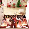 Cross-border Cartoon Christmas Decorative Carpets Christmas Holiday Printed Door Mats Water-absorbing Non-slip Door Mats