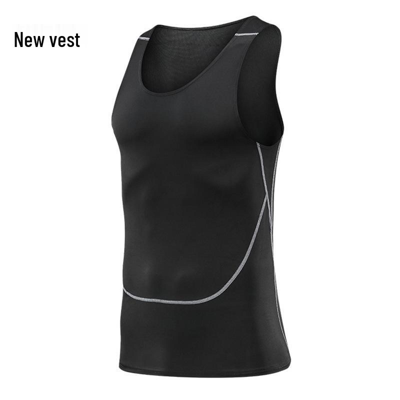 Men's Quick-Dry Sleeveless Sports Vest for Basketball and Training