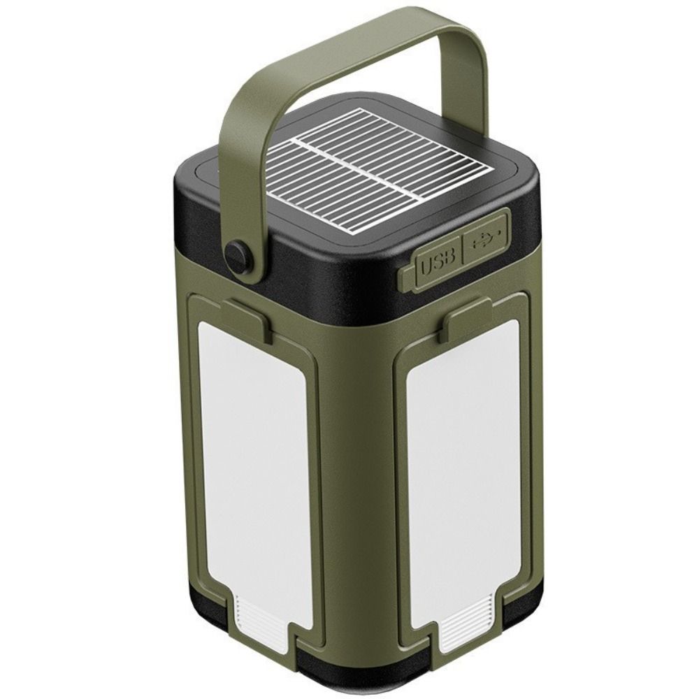 Multifunctional Camping Lantern 4-Leaf Foldable Rechargeable Lantern Emergency Light Camping