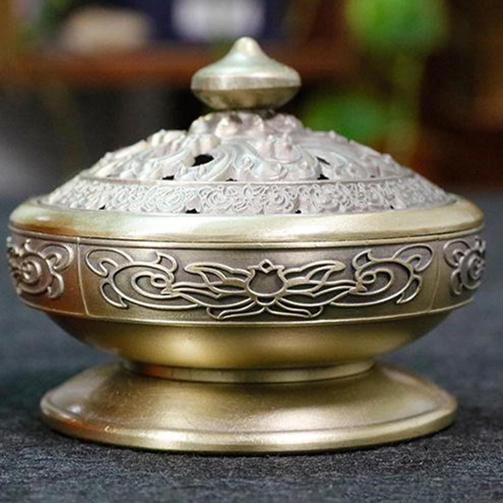 Buddhist Burner Holder Waterfall Backflow Home Meditation Room Decor Ornament