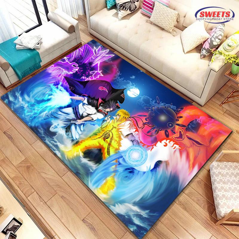New Arrive Classic Japan Anime Area Carpet for Living Room Cartoon Children's Bedroom Sofa Doormat Floor Rug Anti-slip Decor Mat