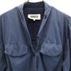 MM6 Maison Martin Margiela Made In Italy Long Sleeve Deformed Long Shirt Women Used