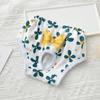 Pet Menstrual Pants Comfortable Absorbent Dog Diapers Prevent Mess Cartoon Patterned Breathable Shorts Underwear Princess Pet Panties Dog Clothes