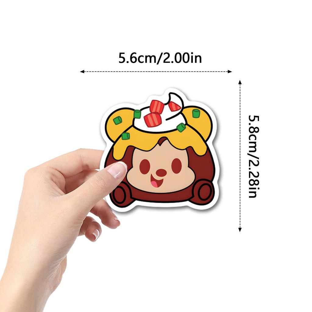 50 New Munchlings Graffiti Stickers Decorate Suitcase Mobile Phone Personalized Stickers