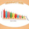 Wooden Abacus Math Counting Toy Educational Games Classic Developmental Early Learning Wood
