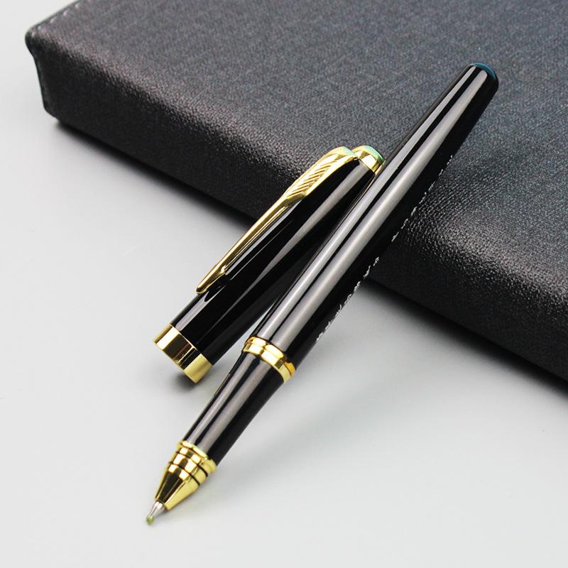 

Черная гелевая ручка с индивидуальной гравировкой для деловых подарков и конференций Yes, Business Gift