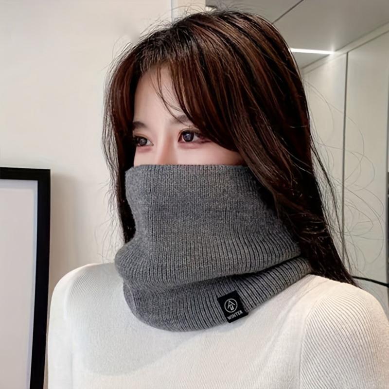 1 Piece Men's and Women's Thickened Knitted Neck Cover To Keep Warm and Cold In Autumn and Winter