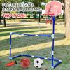 2-in-1 Soccer Goal & Basketball Hoop: Fun Parent-Child Interactive Sports Toys for Kids! Sensory Integration Training, Gift
