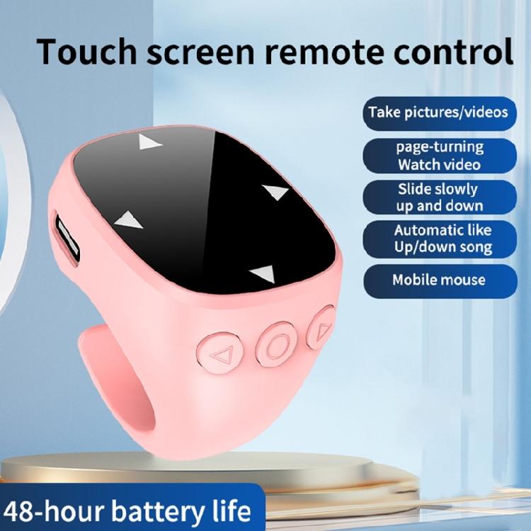 Fingertip Rings Remote Control Page Turner Wireless Bluetooth-compatible Scrolling Rings Video Recording Remote