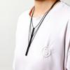 Simple Titanium Steel Necklace Ins Cold Style Column Versatile Hip Hop Geometric Square Pendant Long Style