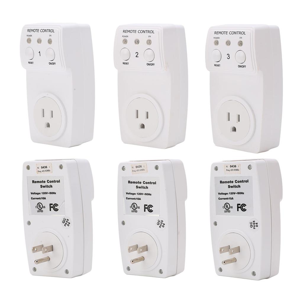 Fernbedienungsschalter Steckdose Intelligent ABS Drahtlos für Hochleistungsversorgungsgerät