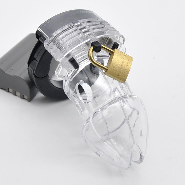 Plastic Male Chastity Devices Adult Lock Cage SM Accessories Sex Toys