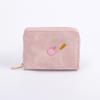 Wallet women's short card bag integrated bag new Korean version fashionable cute small fresh student folding zipper change bag