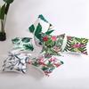 Summer Tropical Plants Cushion Cover Green Leaves Printing Decorative Pillowcase Polyester Tropical Plants Throw Pillow Case