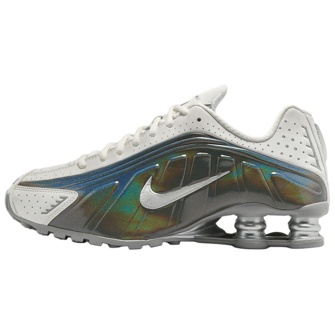 

Nike Shox R4 White Iridescent Women s IB7703-100 37.5