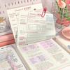 Loose-Leaf Notebook Horizontal Lines Squares Blanks Thickened Paper Dairy Notebook Home Study