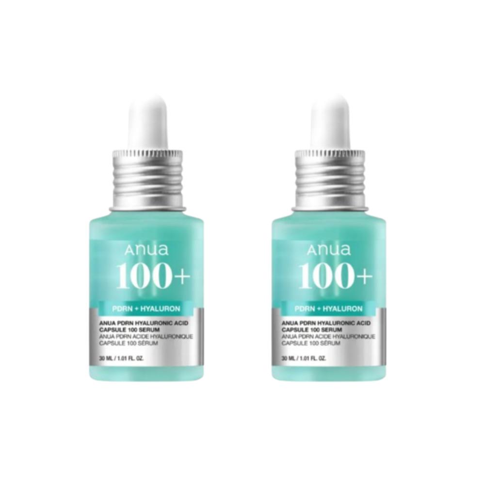 

ANUA PDRN Hyaluronic Acid Capsule 100 Hydrating & Skin Repair Serum 30ml x2
