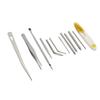 12Pcs Multifunctional Paracord Needles Set Stainless Steel Paracord Stitching Lacing Needles Smoothing Knotters Tool