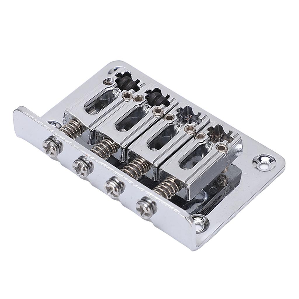4 String Fixed Bridge Replacement Electric Guitar Bass Ukulele Stringed Instrument Accessories